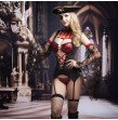 Caribbean Pirate Cosplay Costumes  Erotic Sexy Party Dress Fancy Pirate Cosplay Sexy Halloween Costu