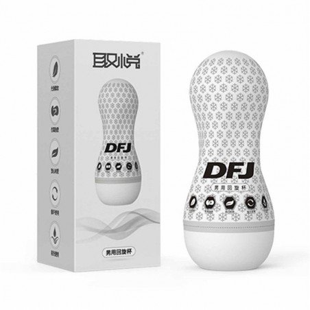 2017 New Sex Products Male Masturbators White Sex Cup Adult Sex Toys For Men Vibrating Penis Massage Device Realistic Vagina