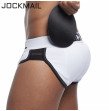 Gay mens underwear Briefs back Double removable sexy gay push up cup bulge enhancing hip