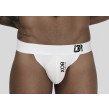 Sexy Underwear Men Gay Straps Briefs with Cock Rings  Breathable U Cover Letter Printing intimo uomo