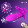 Silicon USB Dildo Vibrator Wireless Remote Control Vibrator Silicone Vibrating Panties SexToy for W