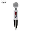 LETEN Silicone USB Lightning AV Vibrator Magic Wand Massager Huge Head Nipple Clitoris Stimulator Se