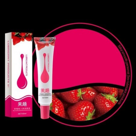 50ml Fruit Flavour Sex Lube for Sex Anal Lubricant For Edible Oral Sex Lubricant Woman Oral Lube Va