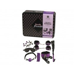 Secret Bondage Kit Black, Red or purple Collection