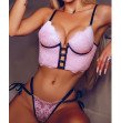 Ellolace Lingerie Sexy Women's Push up Bralette and Thong Ellolace Lingerie Sexy Women's Push up Bralette and Thong