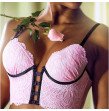 Ellolace Lingerie Sexy Women's Push up Bralette and Thong Ellolace Lingerie Sexy Women's Push up Bralette and Thong