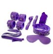 7Pcs Leather Sex Bondage Kit SM Slave Passion Fetish Bed Restraints Bdsm Handcuffs Gag Whip Collar A 7Pcs Leather Sex Bondage Kit SM Slave Passion Fetish Bed Restraints Bdsm Handcuffs Gag Whip Collar A