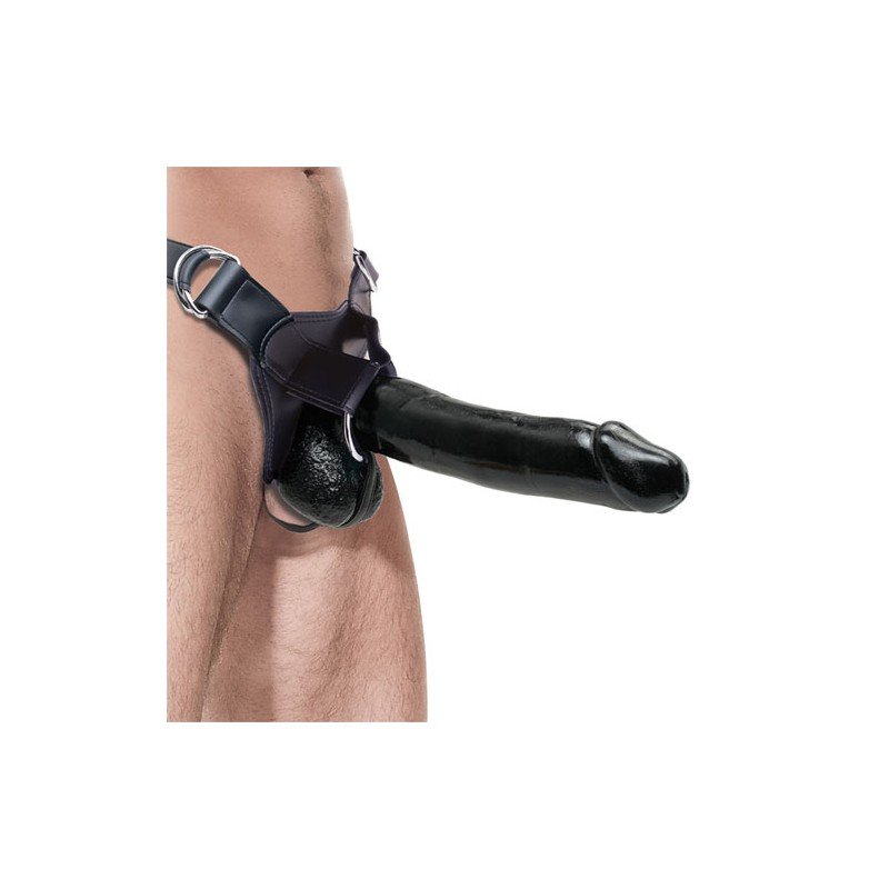 Fetish Fantasy Extreme Hollow 12 Inch Strap On Dildo Fetish Fantasy Extreme Hollow 12 Inch Strap On Dildo