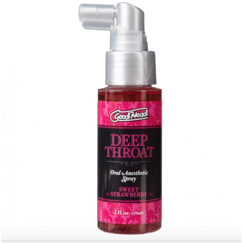 Good Head Deep Throat Spray Mint or Strawberry
