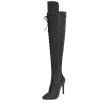 Ladies Over The Knee Knight Boots Lady Sexy Thigh High Boots Women Party High Heels