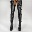 Womens Over Knee Platform Boots and Shoes Women Wide Calf  Ladies Shoes  Sex