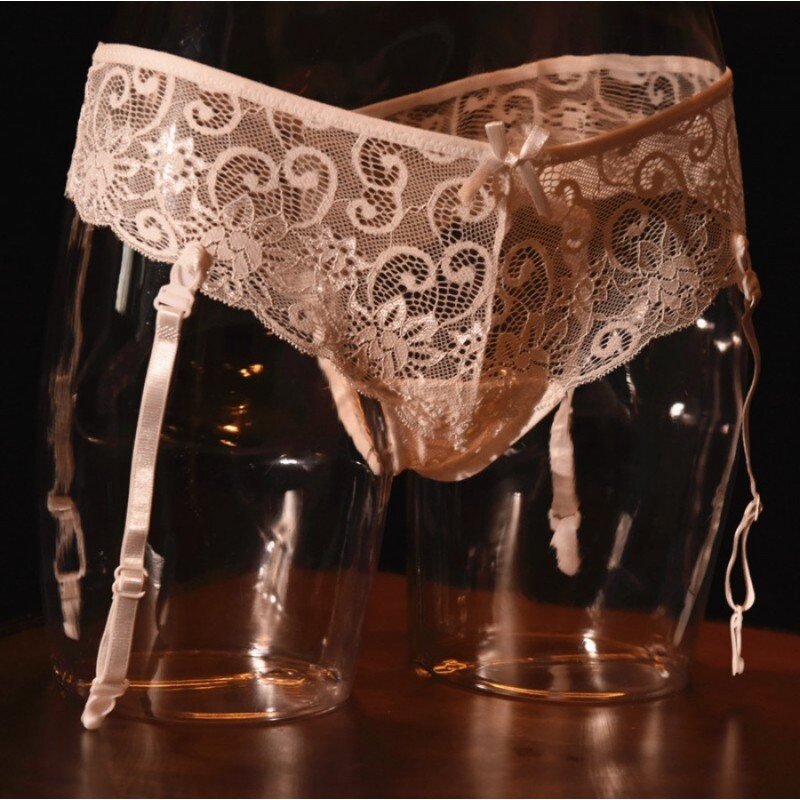 Mens Suspender panties sexy crossdressing lingerie for men