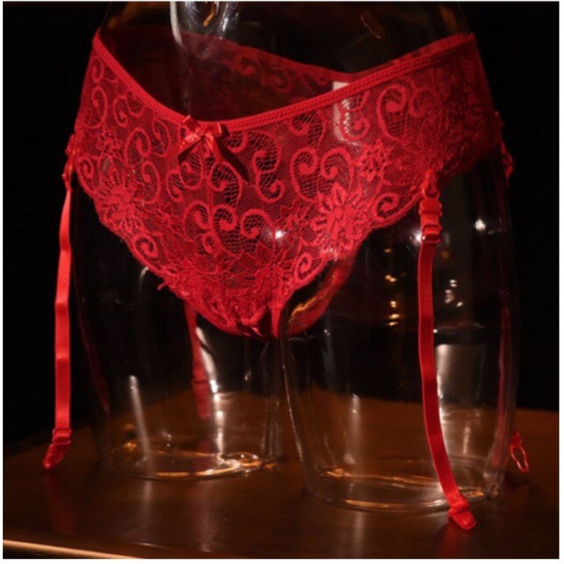 Mens Suspender panties sexy crossdressing lingerie for men