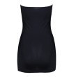 Sexy Lingerie Strapless Sissy Dress Crossdressing Dress Rave Babydoll Seamless Semi See-through Mini Transparent Dress
