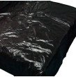 Delicate Special Solid Black Flirt Waterproof Sex Bed Sheet Enhance Sexual Experience Delay Ejaculat