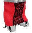 Sexy Lingerie high waist Sissy Lace stocking garter belt suspender Fashion See Through Mens Sheath Mini Skirts Club Goth Garter