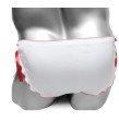 Mens crossdressing Briefs Sexy Lingerie Soft Shiny Satin Low Rise Sissy Ruffled Frilly Mens Underwear Panties Briefs Mens crossdressing Briefs Sexy Lingerie Soft Shiny Satin Low Rise Sissy Ruffled Frilly Mens Underwear Panties Briefs