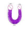 BAILE Adult Sex Toys For Woman Double Heads Penis Flexible Anal Dildos Crystal Dongs For Lesbian Fem BAILE Adult Sex Toys For Woman Double Heads Penis Flexible Anal Dildos Crystal Dongs For Lesbian Fem
