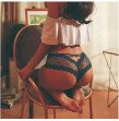 Women's Sexy Cage Back Panties Lace Mesh Perspective Wave Shape Bow Underwear Ladies Women's Sexy Cage Back Panties Lace Mesh Perspective Wave Shape Bow Underwear Ladies
