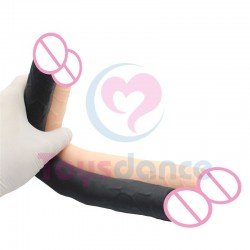 Toysdance 30CM Real Silicone Double Head Dildo Sex Products For Women Lesbian Flexible G-spot Anal Penis Dongs Cock For Girl