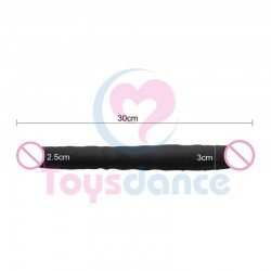 Toysdance 30CM Real Silicone Double Head Dildo Sex Products For Women Lesbian Flexible G-spot Anal Penis Dongs Cock For Girl