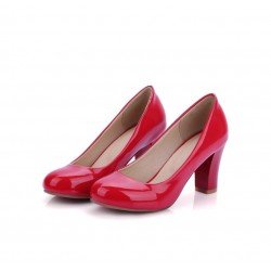 Fashion Court shoes in men size Red White Nude High Heel Women  Shoe Large size  Casual Party Office Shoes