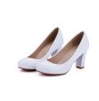Fashion Court shoes in men size Red White Nude High Heel Women  Shoe Large size  Casual Party Office Shoes