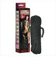Cotton Bondage Rope in Black