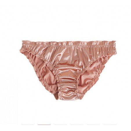 Satin Panties For Women Low-Waist Ruffle Milk Silk Sexy Underwear Comfortable Bikini Briefs Elastic Ladies Underpants Lingerie