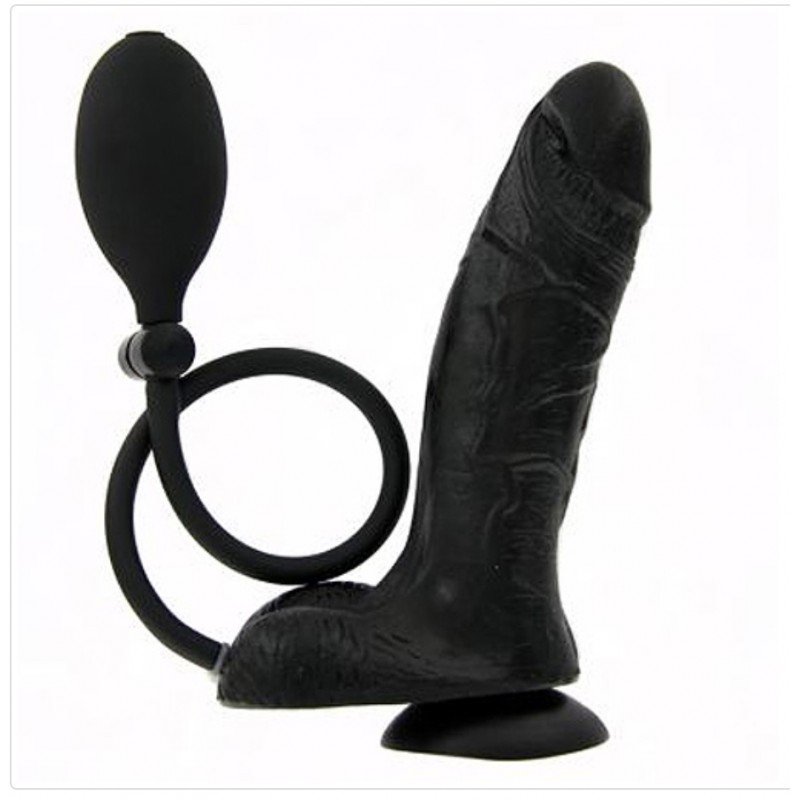 XR Inflatable Suction Cup Dildo - inflating dildo XR Inflatable Suction Cup Dildo - inflating dildo