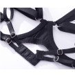 Sexy 5-Piece Mesh Lingerie Set  Choker Underwear Set Gothic Sexy Fancy Set Sleepwear