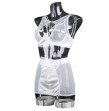 Crossdressing lingerie Sexy 5-Piece Mesh Lingerie Set  Choker Underwear Set Gothic Sexy lingerie for men