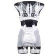 Crossdressing lingerie Sexy 5-Piece Mesh Lingerie Set  Choker Underwear Set Gothic Sexy lingerie for men