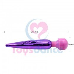 Toysdance Adult Masturbation Sex Toys For Women 185*34mm USB Rechargeable Powerful Wand Vibrator Bendable Head Clitoral Mass
