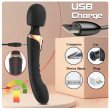 Powerful Wand Vibrator Dildos Wand for Women 10 Modes Clitoris Stimulator G Spot Vagina Massager Adult Sex Toys for Women Powerful Wand Vibrator Dildos Wand for Women 10 Modes Clitoris Stimulator G Spot Vagina Massager Adult Sex Toys for Women