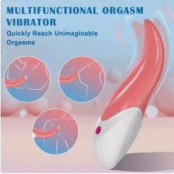 Realistic Licking Tongue Vibrator For Women Clitoral tongue sex toys crazy tongue