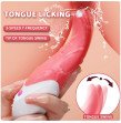 Realistic Licking Tongue Vibrator For Women Clitoral tongue sex toys crazy tongue