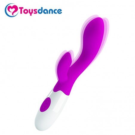 Toysdance Flexible Silicone G-spot Vibrator Adult Sex Toys For Women Dildo Massager Clitoral Stimulation Anal Vibes 30 Speed