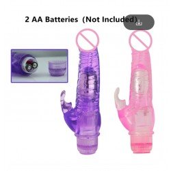 APHRODISIA Vibrator Sex Toys Massager for Woman Crystal Jelly Butterfly Double Vibration Multi Speed Clitoris Vibe