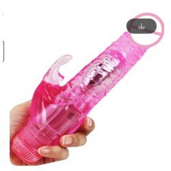 APHRODISIA Vibrator Sex Toys Massager for Woman Crystal Jelly Butterfly Double Vibration Multi Speed Clitoris Vibe