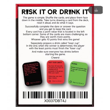 Risk it or drink it  - Risky couples Hen and stag party games
