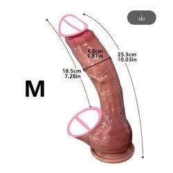 Oversized Soft Realistic Dildo Big Penis Suction Cup Dick Penetration Anal Adult Sex Toys For Women Masturbation Dildos