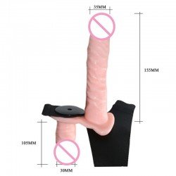 Toysdance Lesbian Sex Toys Double Vibrating Penis Strap On Harness Kits For Women Adjustable Belt With Dual Cock Dildo Vibra