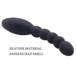 Aphrodisia 10 Speed Anal Beads Vibrator For Adult Silicone Butt Plug Prostate Massager Anal Sex Toys