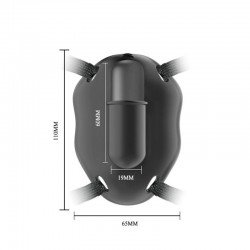Prettylove 12 Functions Powerful Strap On Vibrator For Women Adjustable Belt Female Clitoral Stimulator Sex Toys Silicone Bl