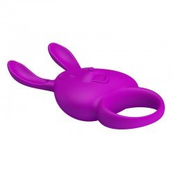 Pretty Love Erotic Sex Toy Silicone Rabbit Vibrating Cock Ring Waterproof 10 Speed Delay Penis Ring Rechargeable Bullet Vibr