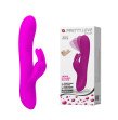 Pretty Love Sex Toys For Women 4 Functions Waving G-spot Massager With 7 Speed Rabbit Vibrator Water