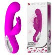 Pretty Love Sex Products For Woman 12 Speed G-spot Massage Rod With Rabbit Vibrator USB Rechargeable