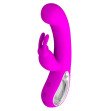 Pretty Love Sex Products For Woman 12 Speed G-spot Massage Rod With Rabbit Vibrator USB Rechargeable