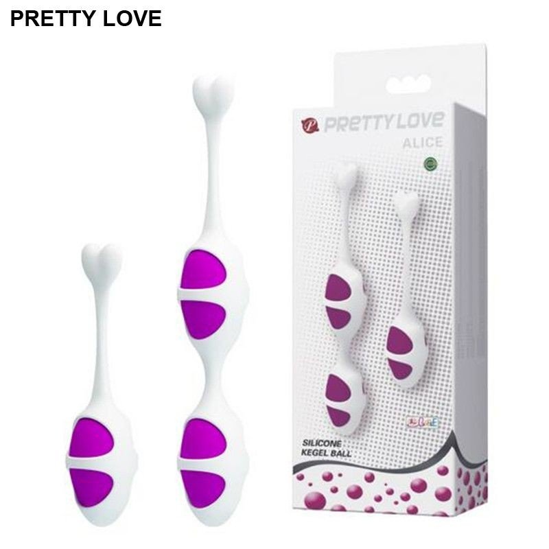 pretty love Kegel balls Vagina tighten exercise machine Clitoris stimulator Erotic toys for women To